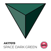 AK Interactive 17019 Quick Gen Space Dark Green 18ml Acrylic Paint