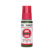 AK Interactive 17021 Quick Gen Forest Green 18ml Acrylic Paint