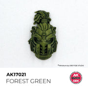 AK Interactive 17021 Quick Gen Forest Green 18ml Acrylic Paint