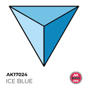 AK Interactive 17024 Quick Gen Ice Blue 18ml Acrylic Paint