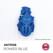 AK Interactive 17026 Quick Gen Power Blue 18ml Acrylic Paint