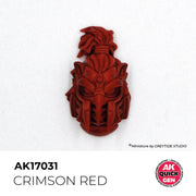 AK Interactive 17031 Quick Gen Crimson Red 18ml Acrylic Paint