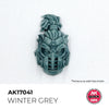 AK Interactive 17041 Quick Gen Winter Grey 18ml Acrylic Paint