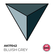AK Interactive 17042 Quick Gen Bluish Grey 18ml Acrylic Paint