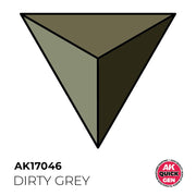 AK Interactive 17046 Quick Gen Dirty Grey 18ml Acrylic Paint