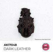 AK Interactive 17048 Quick Gen Dark Leather 18ml Acrylic Paint