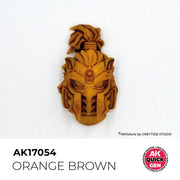 AK Interactive 17054 Quick Gen Orange Brown 18ml Acrylic Paint