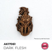 AK Interactive 17061 Quick Gen Dark Flesh 18ml Acrylic Paint