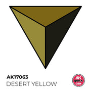 AK Interactive 17063 Quick Gen Desert Yellow 18ml Acrylic Paint