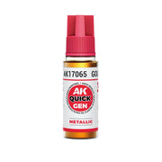 AK Interactive 17065 Quick Gen Gold 18ml Acrylic Paint