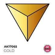 AK Interactive 17065 Quick Gen Gold 18ml Acrylic Paint