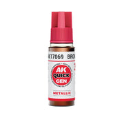 AK Interactive 17069 Quick Gen Bronze 18ml Acrylic Paint