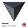 AK Interactive 17071 Quick Gen German Grey 18ml Acrylic Paint