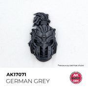 AK Interactive 17071 Quick Gen German Grey 18ml Acrylic Paint
