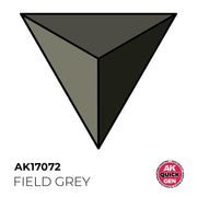AK Interactive 17072 Quick Gen Field Grey 18ml Acrylic Paint