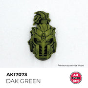 AK Interactive 17073 Quick Gen DAK Green 18ml Acrylic Paint