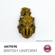 AK Interactive 17076 Quick Gen British Uniform 18ml Acrylic Paint