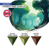 AK Interactive 17513 Quick Gen Forest & Jungle Acrylic Paint Set 3 Colours