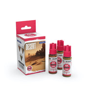 AK Interactive 17514 Quick Gen Desert Acrylic Paint Set 3 Colours