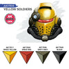 AK Interactive 17519 Quick Gen Yellow Soldiers Acrylic Paint Set 4 Colours