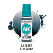 AK Interactive Acrylic Wash Blue Moon Wash 18ml
