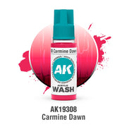 AK Interactive Acrylic Wash Carmine Dawn Wash 18ml