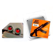 AK Interactive 213 Red 3mm Light Lenses