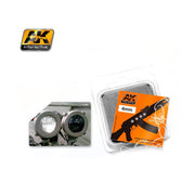 AK Interactive 215 White 4mm Light Lenses