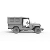 AK Interactive 35004 1/35 FJ43 SUV with Soft top IDF & LAF