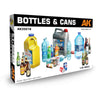AK Interactive AK35018 1/35 Bottles and Cans