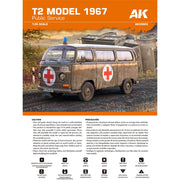 AK Interactive 35023 1/35 T2 Model 1967 Public Service
