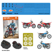 Ak Interactive 35027 1/35 CG125 Japanese Motorcycle