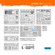 AK Interactive 35033 1/35 Volkswagen T2 Model 1967 Airport Bus