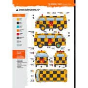 AK Interactive 35033 1/35 Volkswagen T2 Model 1967 Airport Bus