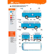 AK Interactive 35033 1/35 Volkswagen T2 Model 1967 Airport Bus