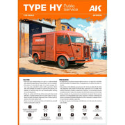 AK Interactive 1/35 Type HY Public Service Model Kit