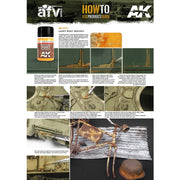 AK Interactive AK4111 Weathering Light Rust Deposit Enamel 35mL