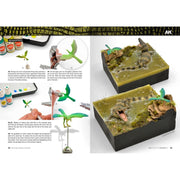 AK Interactive 518 Book Learning Series No.14 Painting Animal Figures English