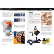 AK Interactive 540 Book Learning Series No.16 The Inks In Modeling English