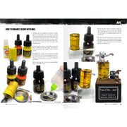 AK Interactive 540 Book Learning Series No.16 The Inks In Modeling English