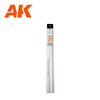 AK Interactive Styrene Hollow Tube 6.00mm x 350mm Wall Thickness 0.7mm Pack of 3