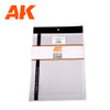 AK Interactive Styrene 0.20mm/0.008" Thickness-Clear Organic Glass/Acrylic Sheet (1)