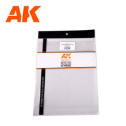 AK Interactive Styrene 0.20mm/0.008" Thickness-Clear Organic Glass/Acrylic Sheet (1)