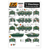AK Interactive 804 Chechnya War In Russian Tanks And AFVs Wet Transfer