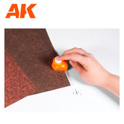AK Interactive 8147 Punching Leaves Sheets Set 4 Units Of A4-Size Sheets