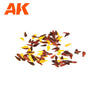 AK Interactive 8147 Punching Leaves Sheets Set 4 Units Of A4-Size Sheets