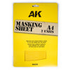 AK Interactive 8211 Masking Sheet A4 2 units
