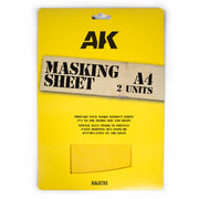 AK Interactive 8211 Masking Sheet A4 2 units