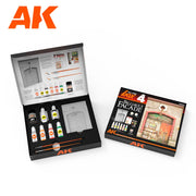 AK Interactive AK8255 All In One Billiault Façade Set Box 4 with Acrylic Paint
