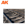 AK Interactive AK8256 Terrains 1/72 Small Railroad Ballast